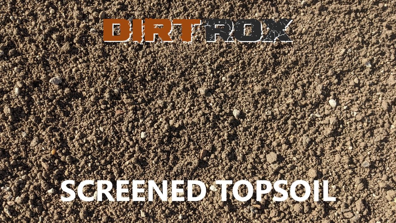Screened Topsoil - Delivered by DirtRox.com
