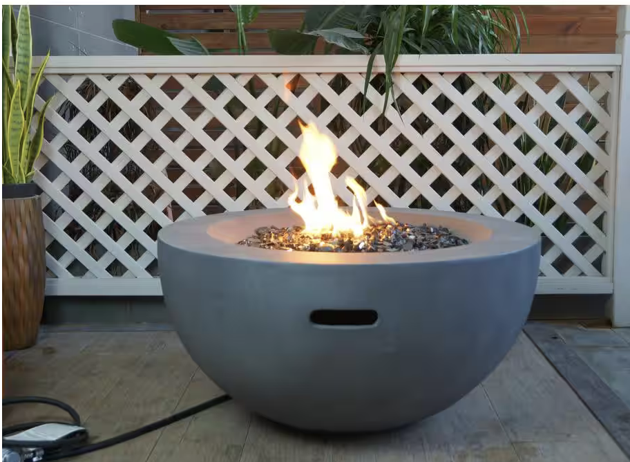 NEW Grove Park 36 inch Stone Propane Fire Pit
