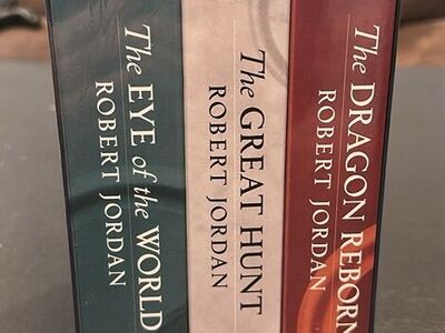 The Wheel Of Time 3 Book Set (unopened)