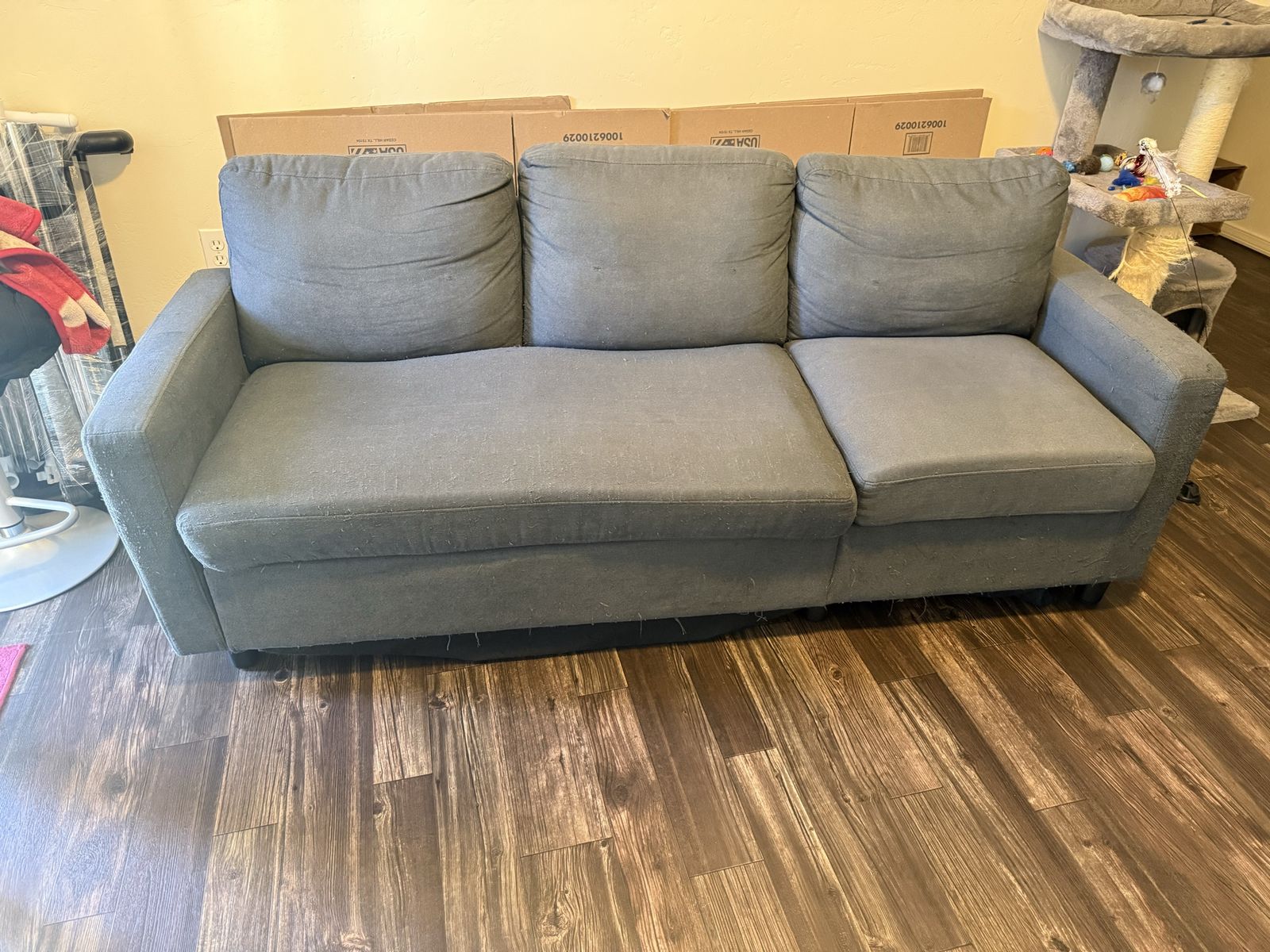 Light blue couch