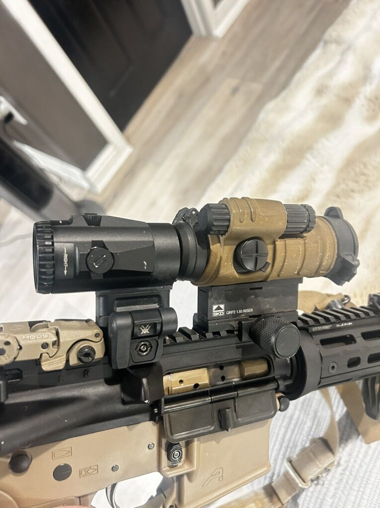 AimPoint PRO + Vortex Micro magnifier