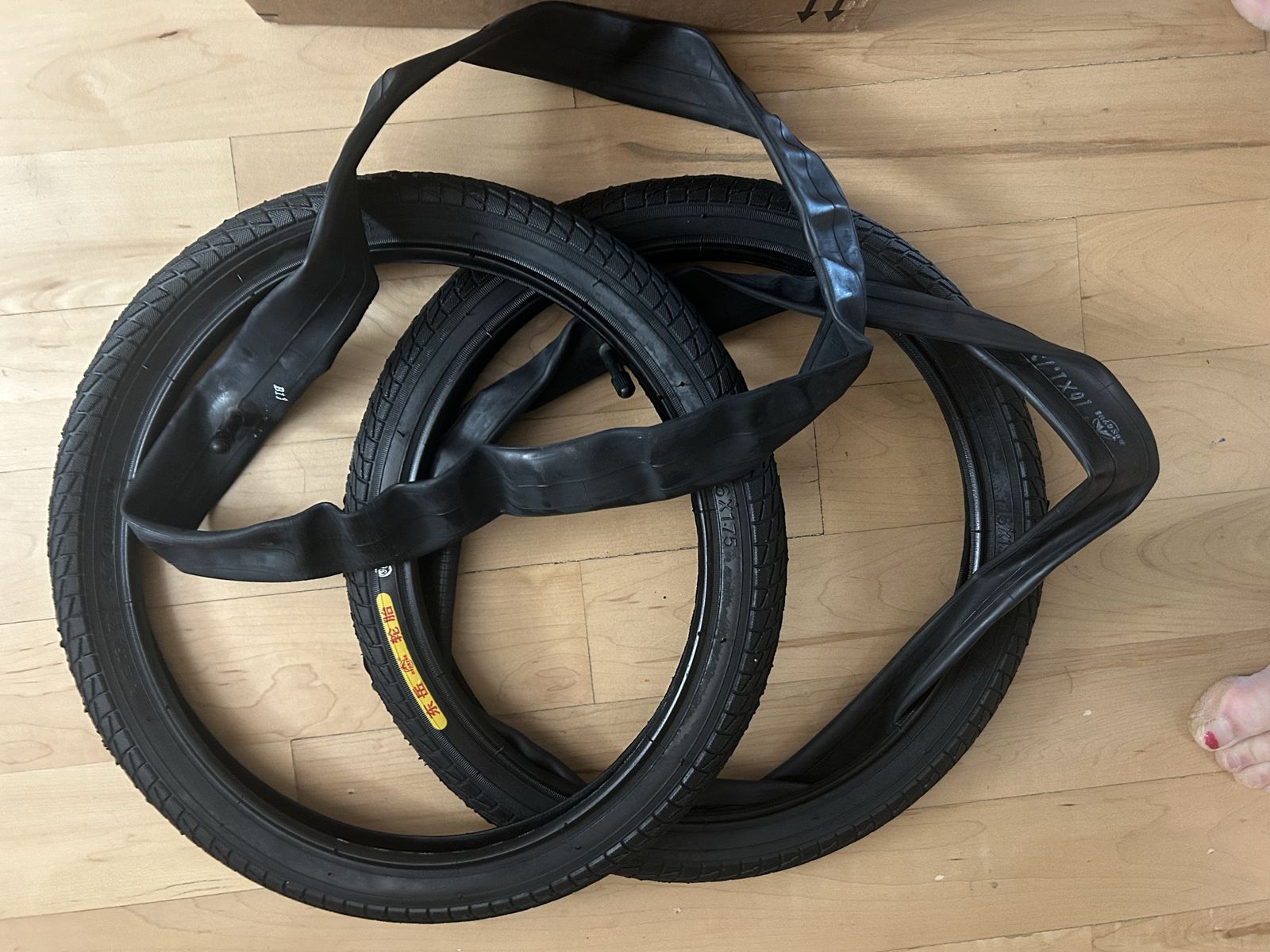 16 inch bike tubes and tires