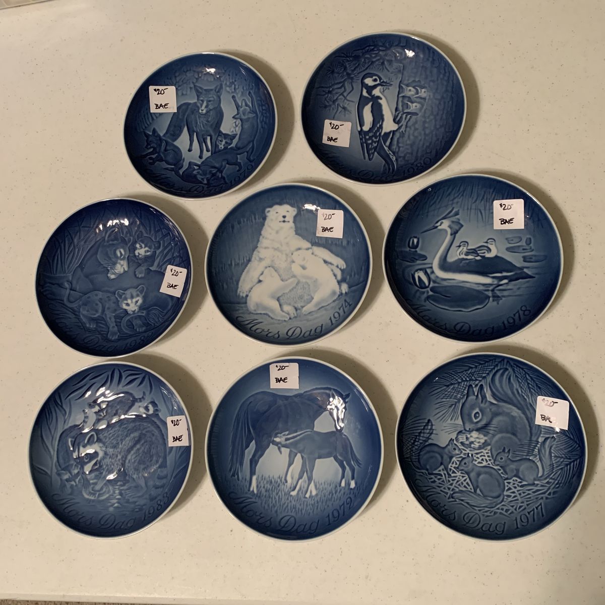 Vintage Mother’s Day plates