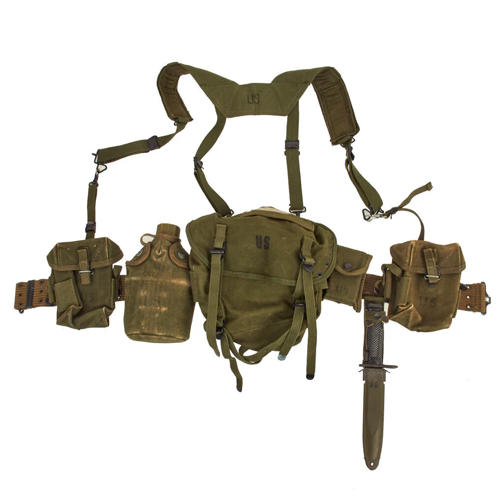 ISO Vietnam Era Equipment, Belt, Boots