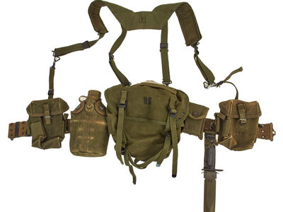 ISO Vietnam Era Equipment, Belt, Boots