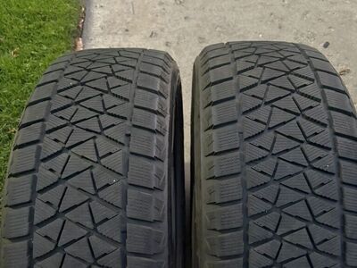 2 Tires Bridgestone Blizzak Winter 265/50R20