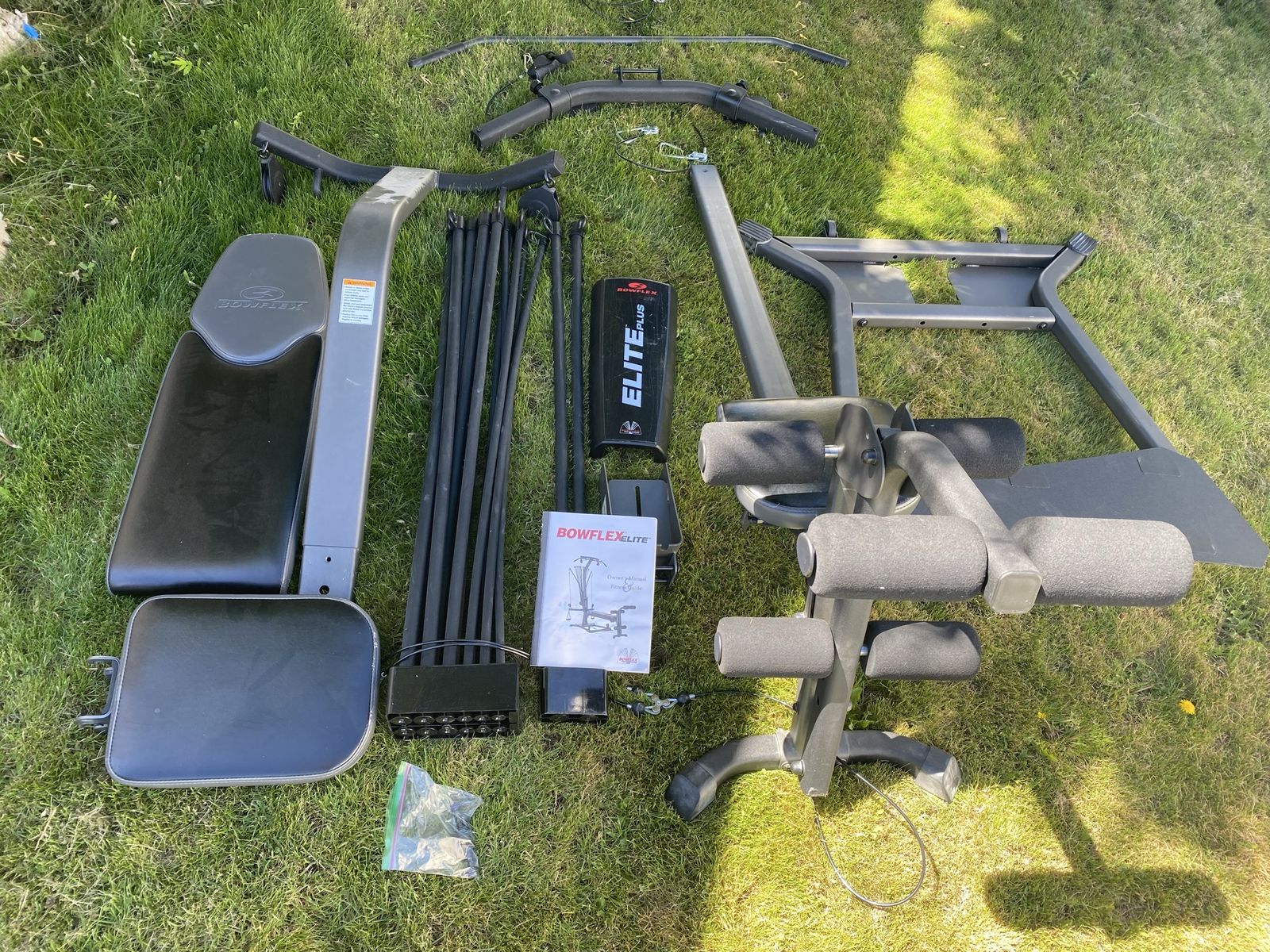 Bowflex Elite Plus Home Gym - Full Body Workout Machine with Power Rod Resistance
