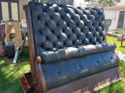 QUEEN BED - headboard, footboard, rails
