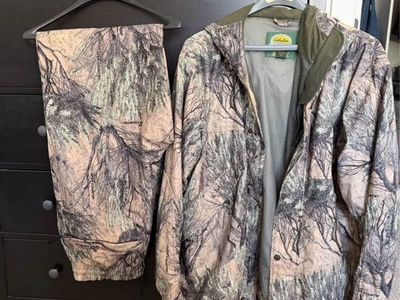 Cabela's Dry-Plus Open Country Camo Hunting Suit - Jacket XL Tall, Pants 2XL Tall - Waterproof