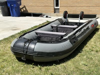Seamax HD Series 10.8 ft Inflatable Boat - Aluminum Floor