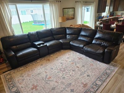 Leather Sectional