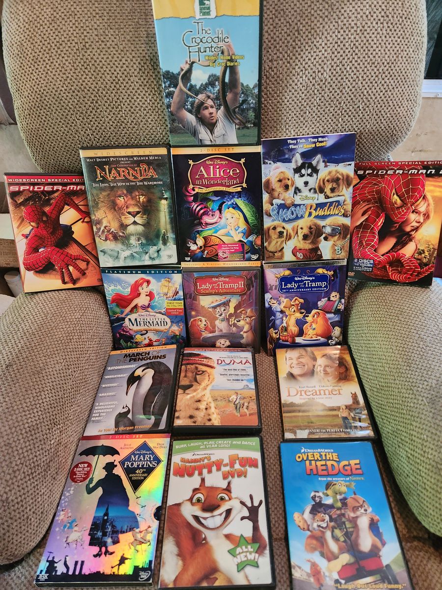 Vintage VHS movies