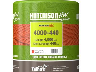 Hutchison HW/Tama 4000-440 Baler Twine - 4000 ft, 440 lbs Knot Strength