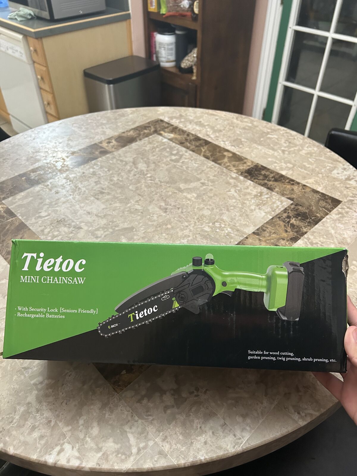 29$- Tietoc 6 Mini Cordless Electric Chainsaw