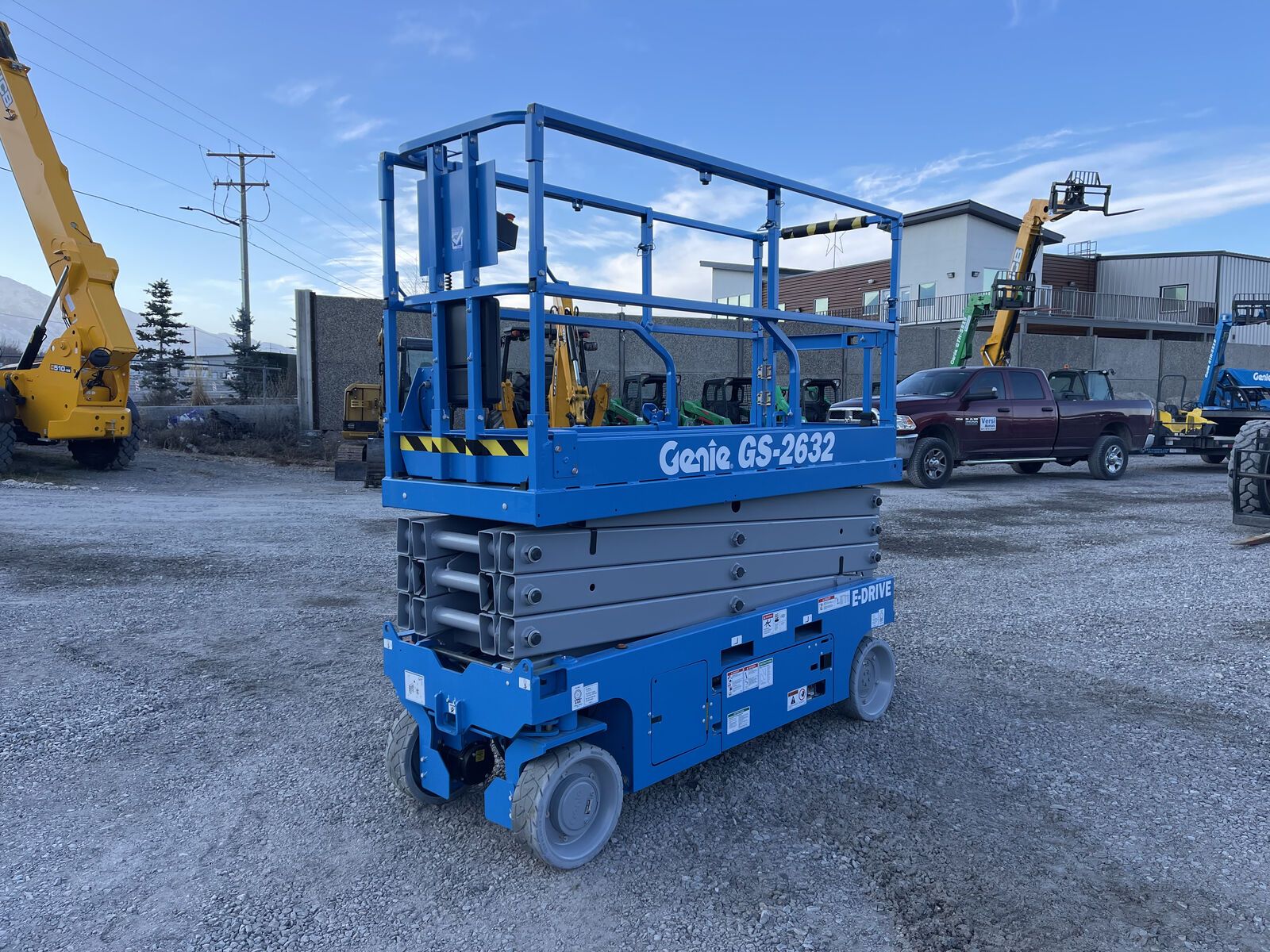 2025 New! -In Stock- Genie GS-2632 E-Drive (26') Scissor Lift (id.4809)