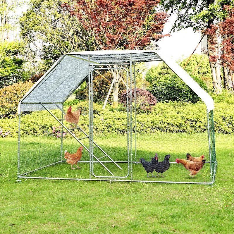 FKLUG Chicken Coop 7ft L x 10ftW x 7ft H
