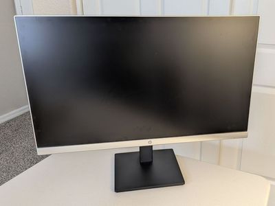 HP - 27" IPS LED QHD Monitor with Adjustable Height (HDMI, VGA) - Silver & Black