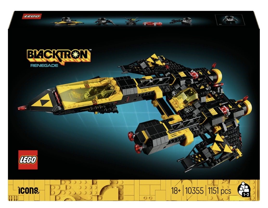 LEGO Icons Blacktron Renegade 10355 - NEW