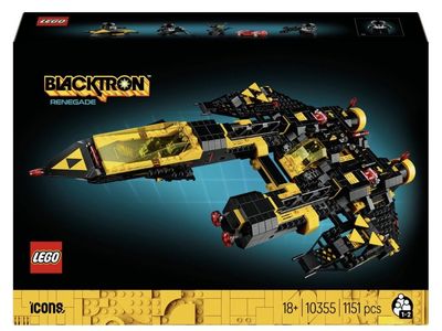 LEGO Icons Blacktron Renegade 10355 - NEW