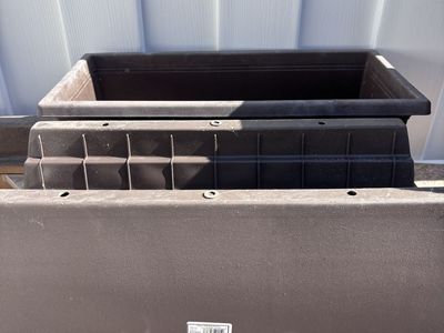 2 Deck Planter Boxes $10 each.