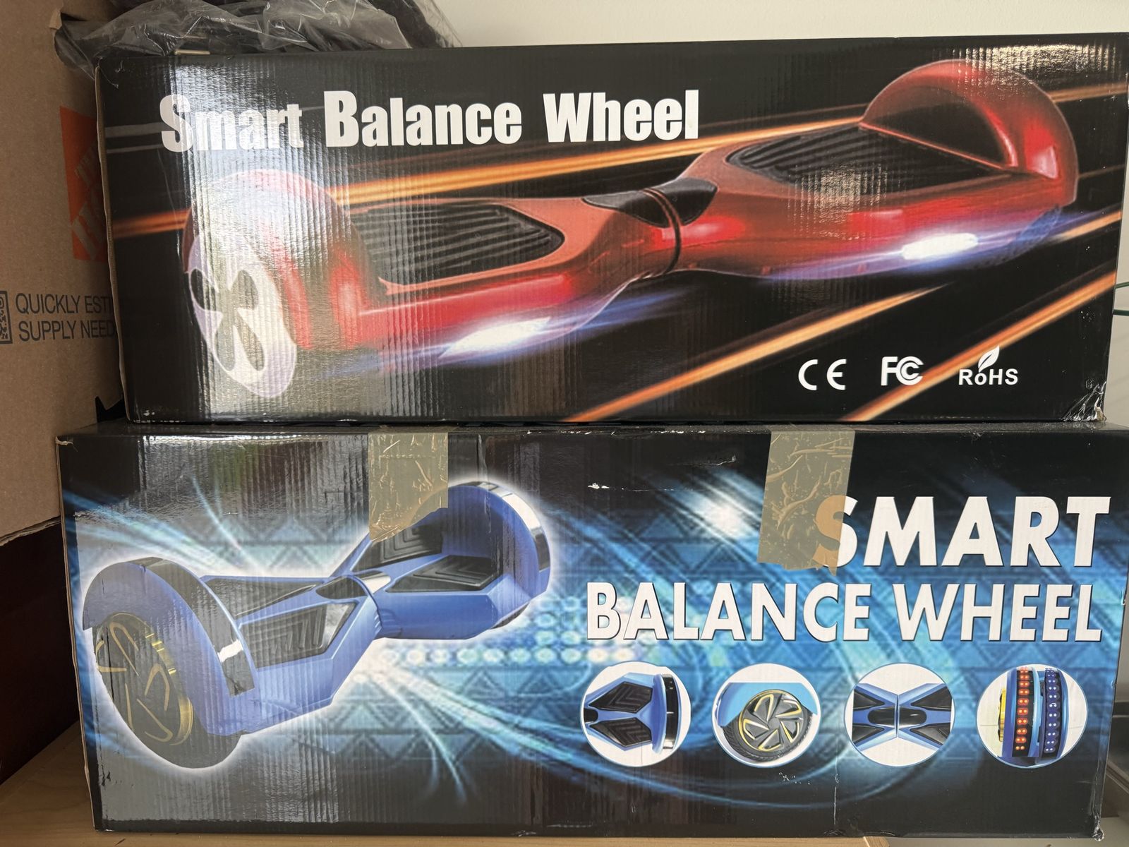 Set of two hoverboards for PARTS or REFURBISHING or REPURPOSING