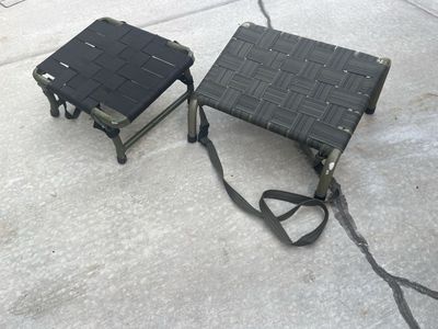 Turkey hunting set of 2 chairs $35 both