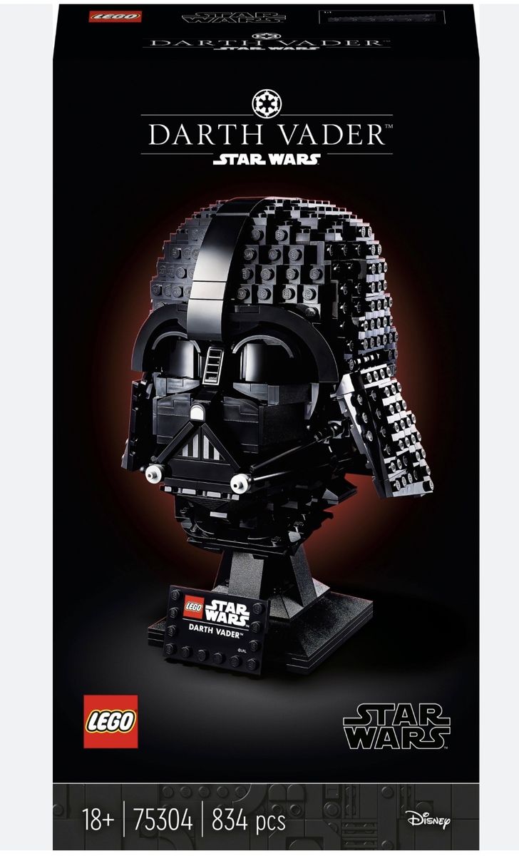 LEGO Star Ward Darth Vader Helmet 75304 - NEW