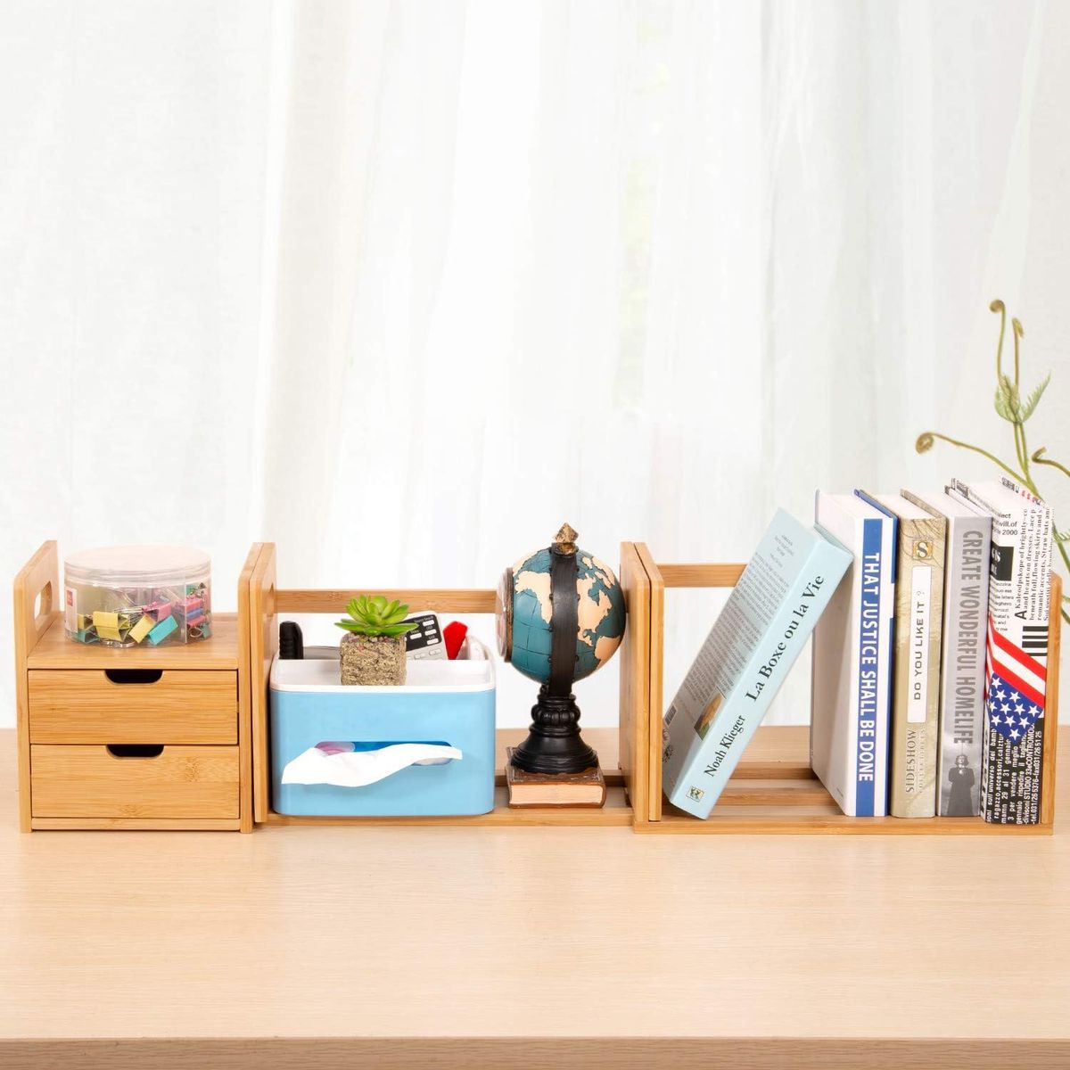 Bamboo Desk Organizer
