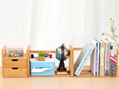 Bamboo Desk Organizer