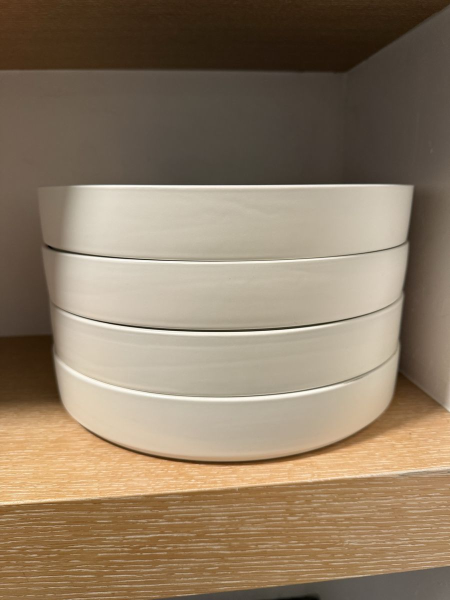 Ikea OMBONAD serving plates 4x