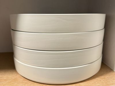 Ikea OMBONAD serving plates 4x