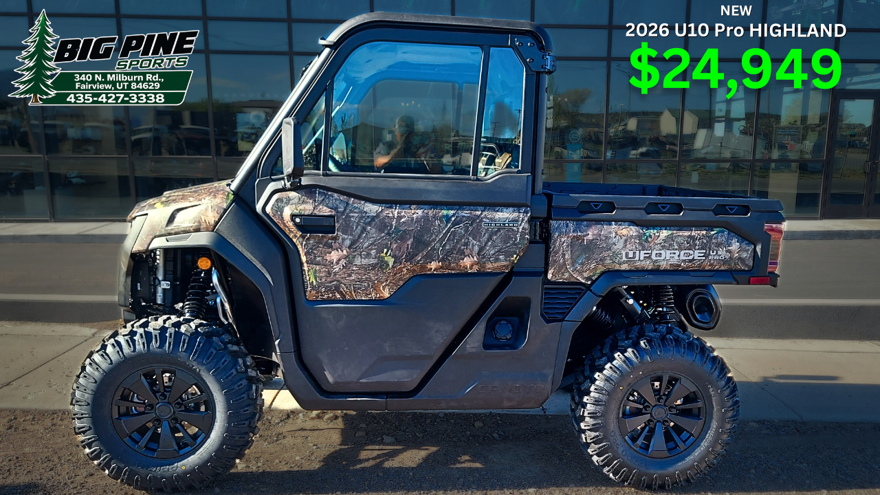 ALL-NEW 2026 CFMOTO U10 Pro Highland