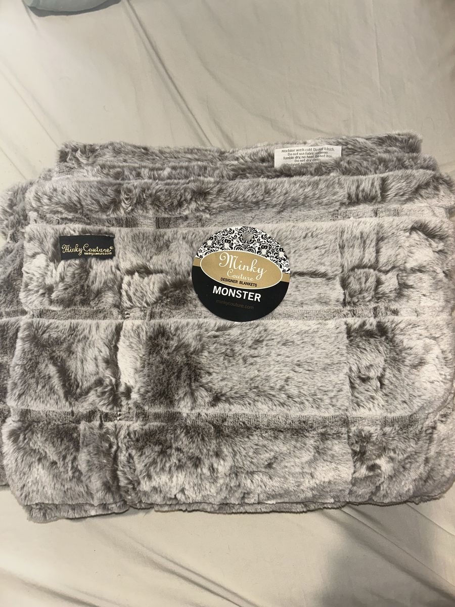 Minky Couture Monster Blanket