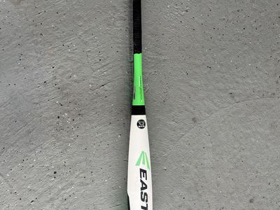 Easton S2 Power Brigade Baseball Bat - White/Green, Used Good