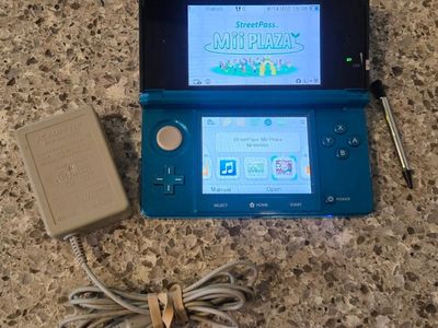 Nintendo 3ds with charger and stylus! Trades considered!