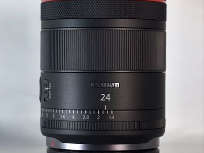Canon RF 24mm f/1.4 L VCM Lens