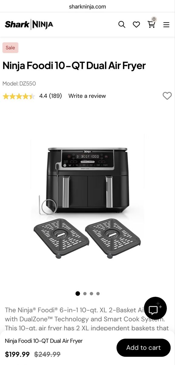Ninja Air Fryer - brand new