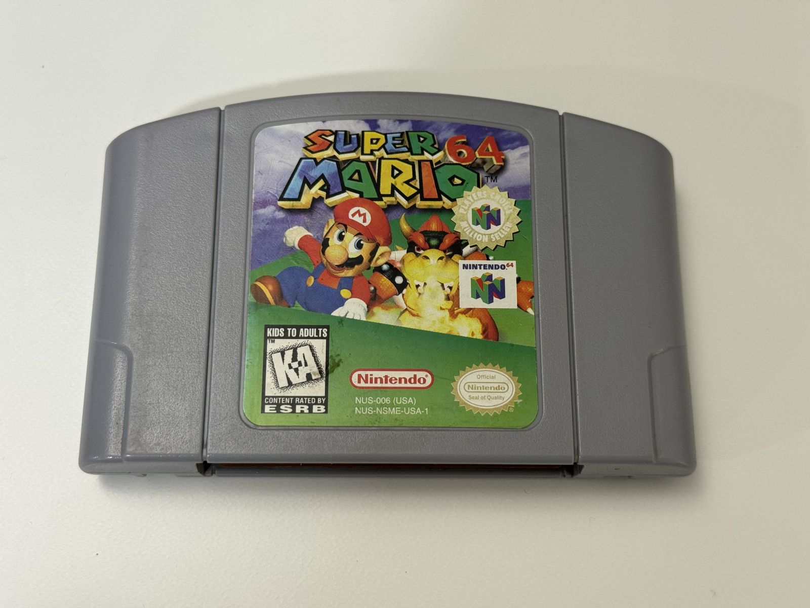 Authentic Nintendo 64 N64 Game Super Mario 64