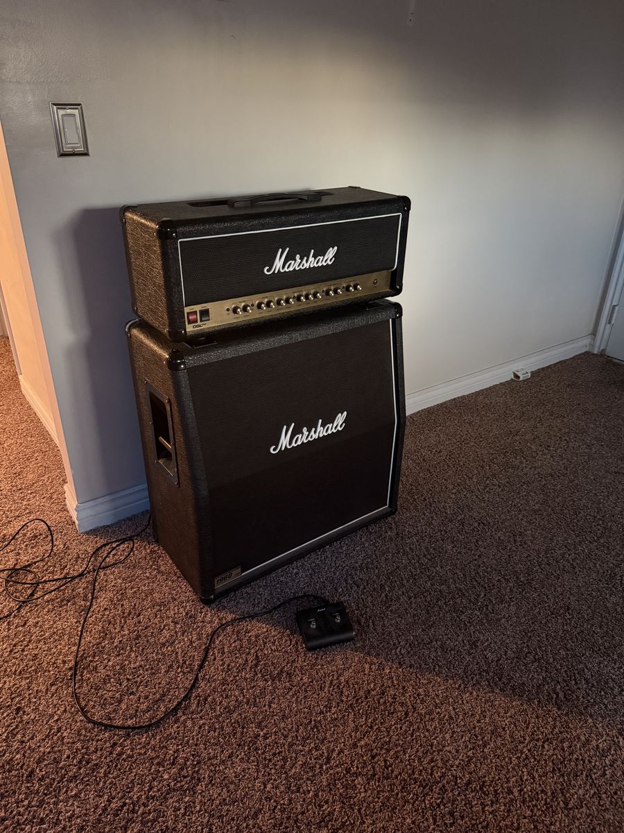 Marshall Dsl100 With 1960 Lead 300w Cab