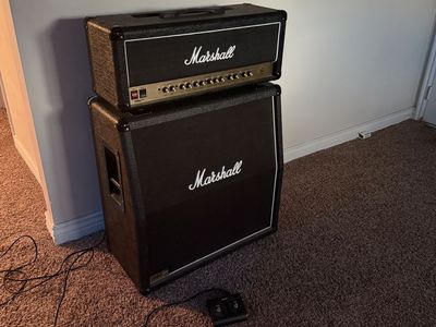 Marshall Dsl100 With 1960 Lead 300w Cab