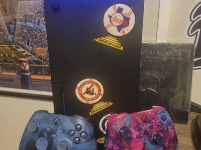 XBox Series X w/ 2 new controllers, LED fan, hdset