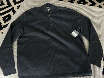 Patagonia Men's Better Sweater Quarter-Snap Pullover, Size L, Gray, NWT
