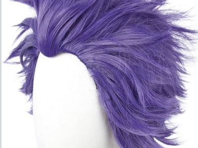Purple Anime Cosplay Wig