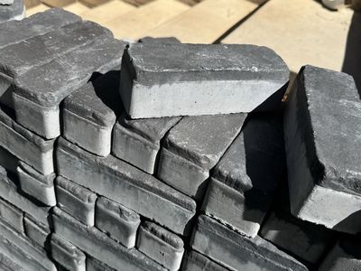 Black Patio Pavers
