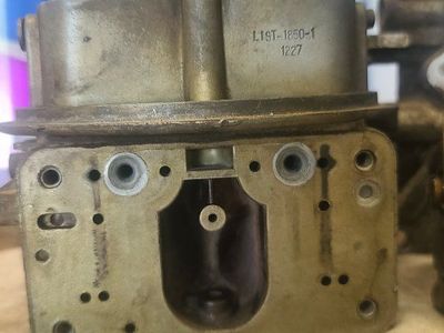 gold holley 1850-1 600 cfm parts