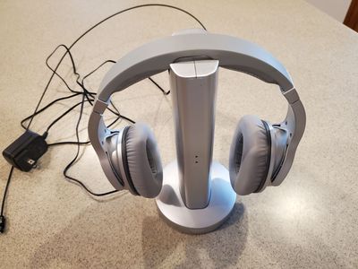Sharper Image TV Wireless Headphones - Silver