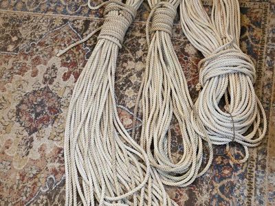1/2" Anchor line rope or rode - Set of 3 - Various Lengths