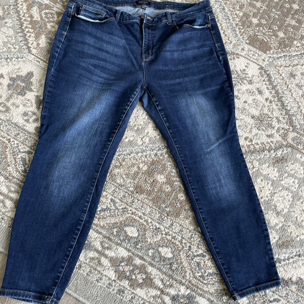 Judy blue 22w skinny fit blue denim jeans