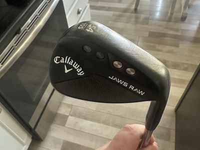 Callaway Jaws Raw 54 Degree Wedge (10S Grind) Black Finish