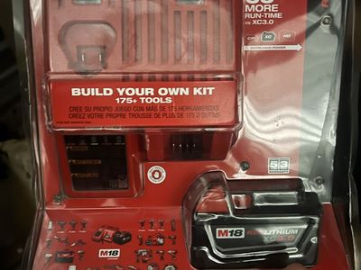 Milwaukee M18 XC5.0 Battery + Charger Starter Kit – Brand New